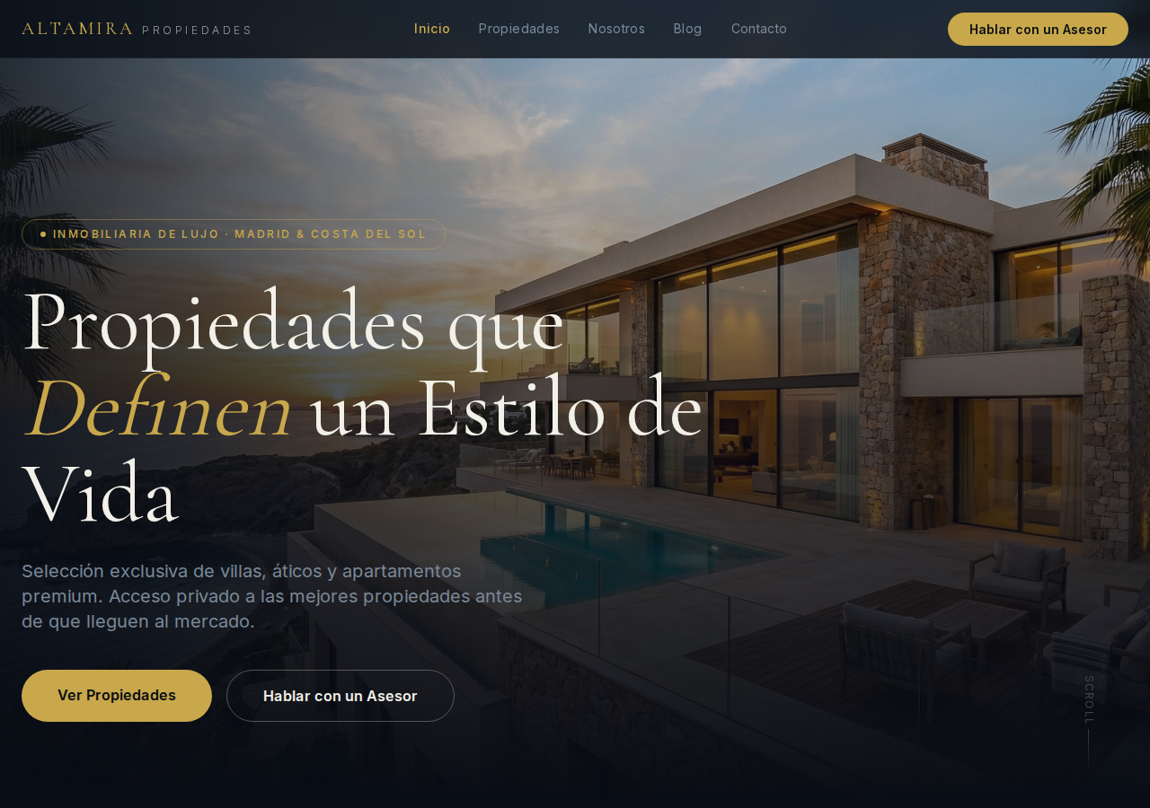 Demo web Agencia Inmobiliaria